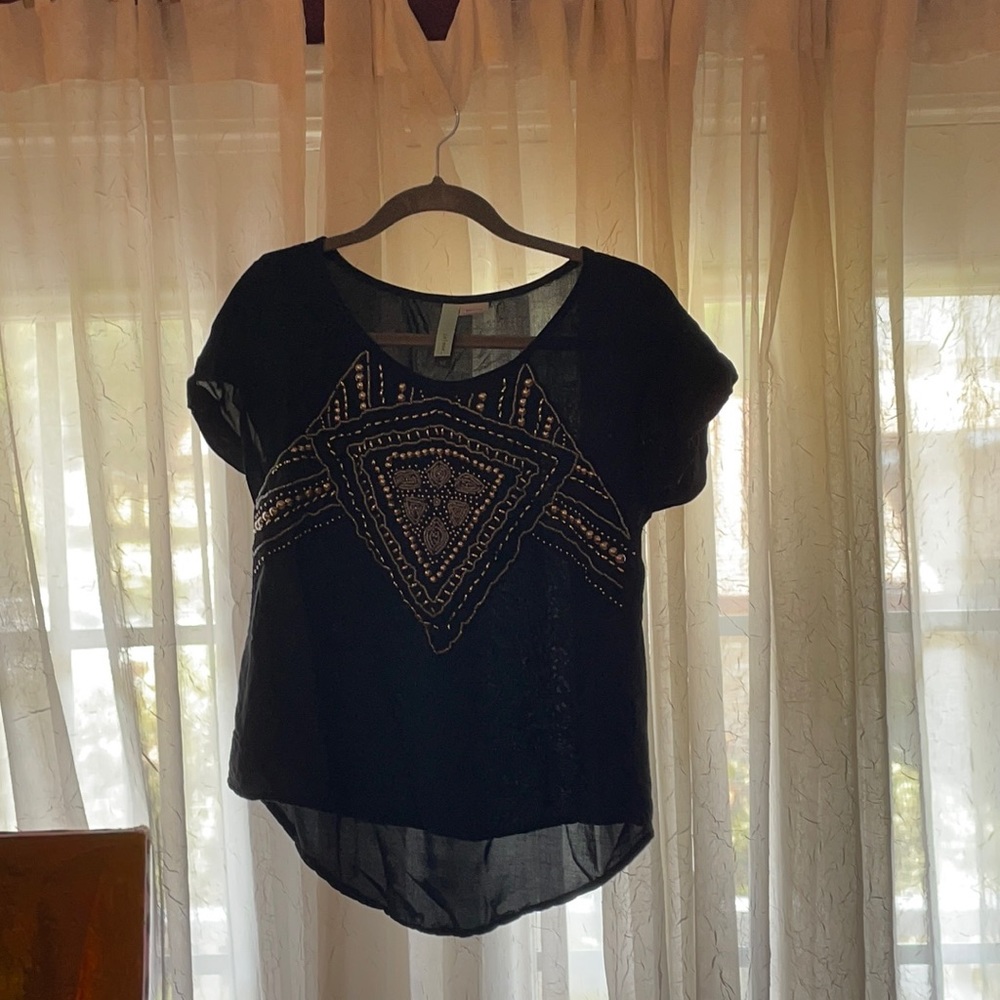 Beaded T-shirt by jaloux_